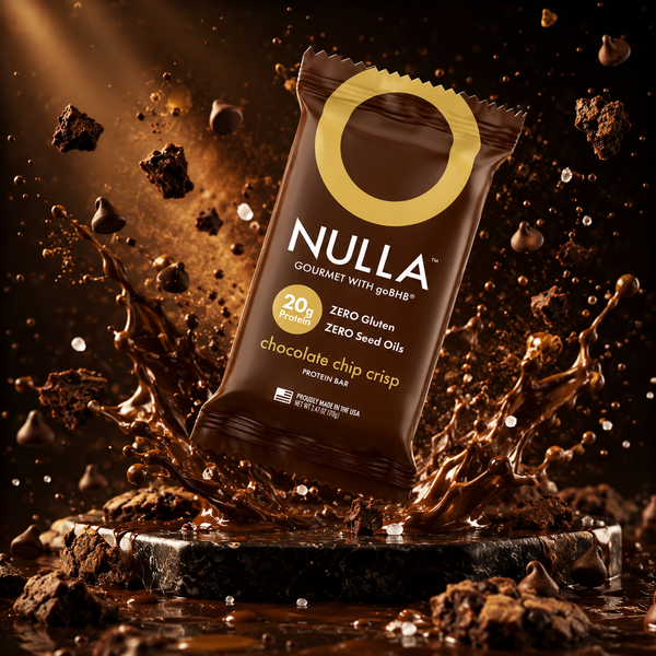 Nulla Gourmet with goBHB® – Chocolate Chip Crisp